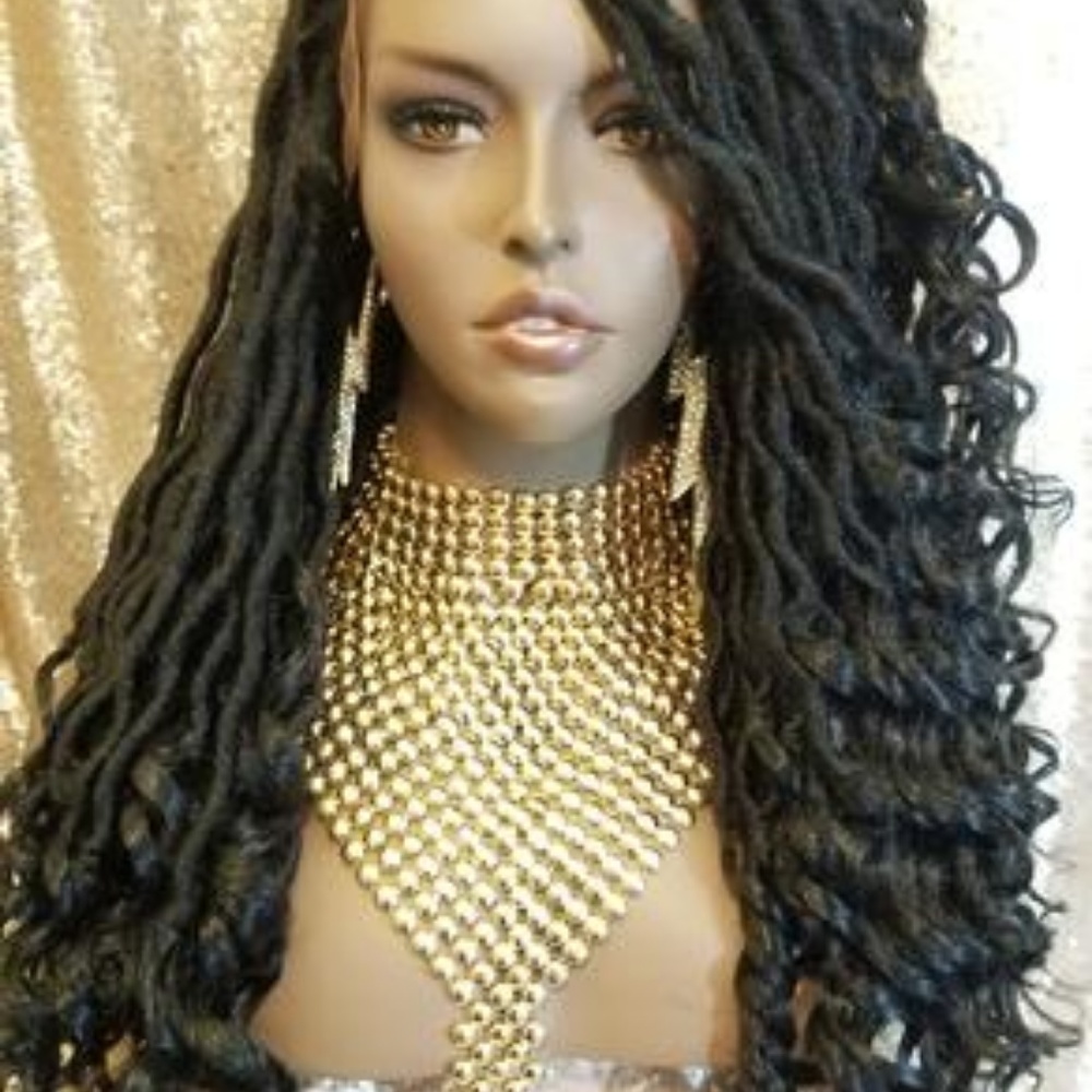 Goddess Locs Flexible Parting Lace Front Wig